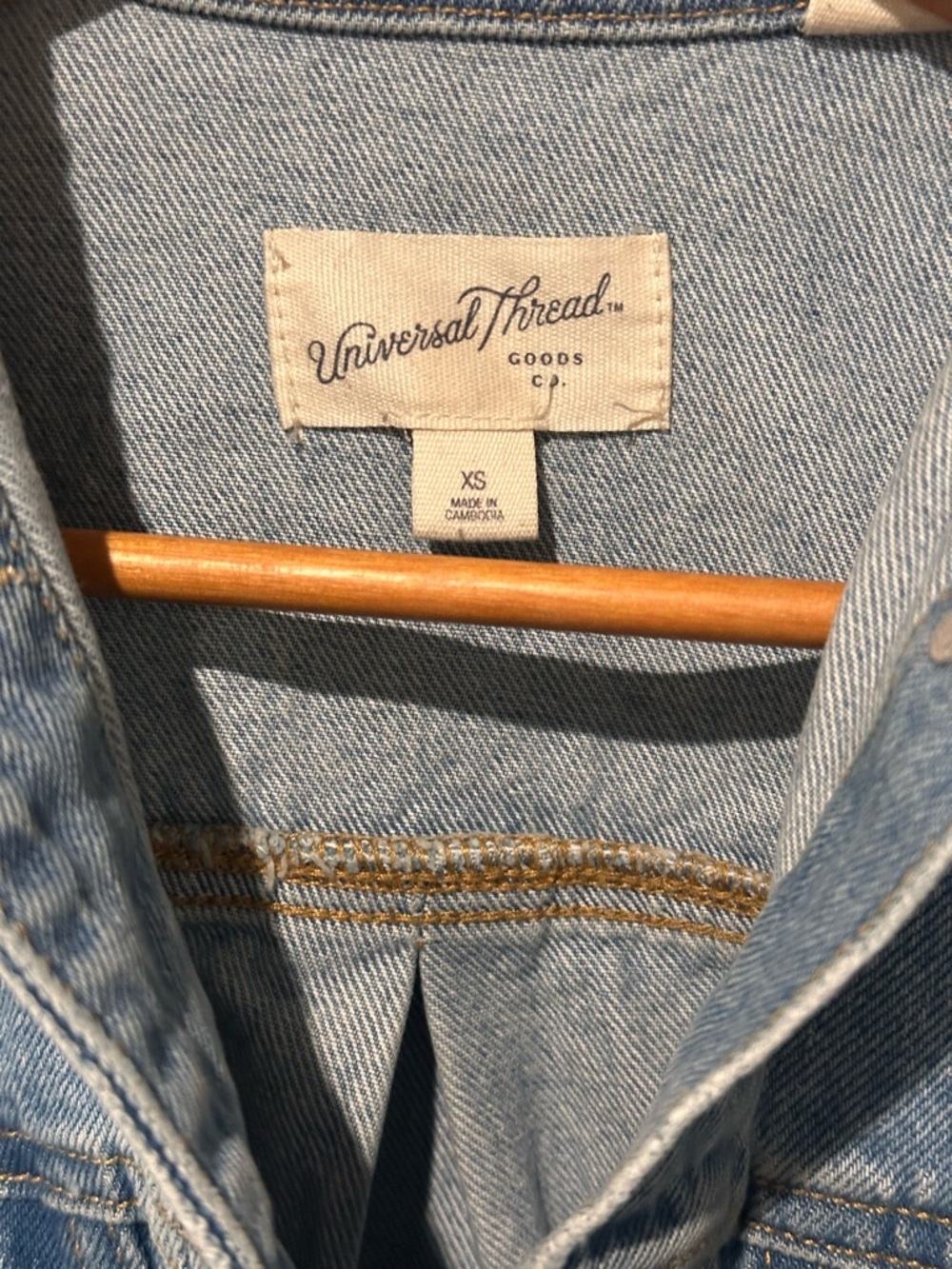 Universal Thread Light Blue Denim Jacket - Picture 2 of 5